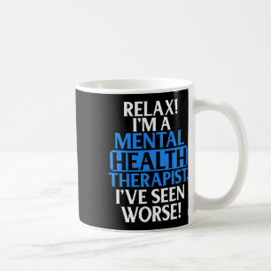 Berater gibt Mental Health Therapeut für Männer Wo Kaffeetasse