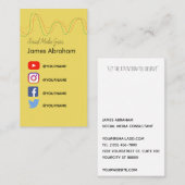 Berater - gute Erschütterung - Visitenkarte (Vorne/Hinten)