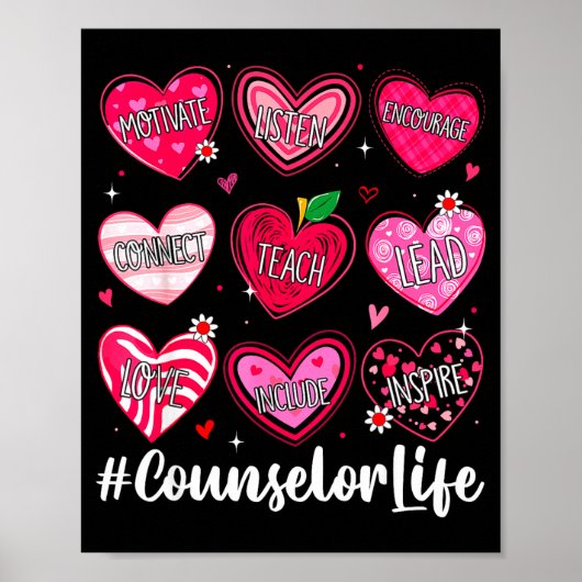 Berater Lebensschule Beratungsherzen Schule Val Poster (Vorne)