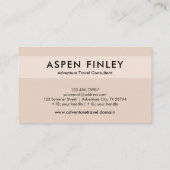 Berater - Logos, Foto, QR-Code-Visitenkarte Visitenkarte (Rückseite)