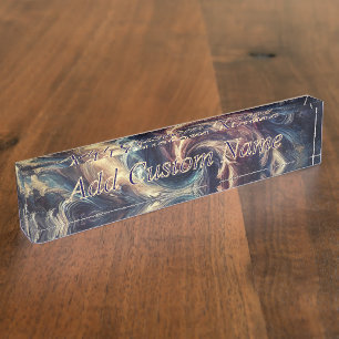 Berater Moderne Abstrakte Kunst Namensplakette