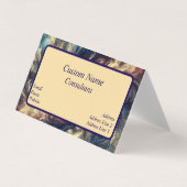 Berater Moderne Abstrakte Kunst Visitenkarten (Vorderseite)