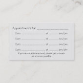 Berater, Personalausweis, Talking Heads Logo Visitenkarte (Rückseite)