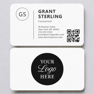 Berater-QR-Code-Logo Professionell Visitenkarte