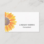 Berater Sunflower Visitenkarte (Vorderseite)