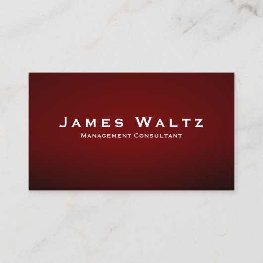 Berater Visitenkarte (Vorderseite)