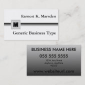 Berater Visitenkarte (Vorne/Hinten)