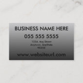 Berater Visitenkarte (Rückseite)