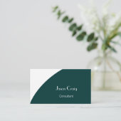 Berater-Visitenkarte Visitenkarte (Stehend Vorderseite)