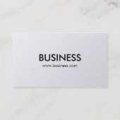 Berater - Visitenkarten Visitenkarte (Rückseite)