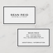 Berater - Visitenkarten Visitenkarte (Vorne/Hinten)