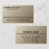 Berater - Visitenkarten Visitenkarte (Vorne/Hinten)