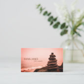 Berater von Stones Beach Life Visitenkarte (Stehend Vorderseite)