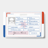 Beraterin Abzeichen Ausweis (Rückseite)