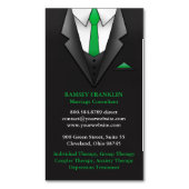 Beraterin Anzug Magnetische Visitenkarte (Vorderseite Vertikal)