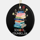 Beraterin der Retro-Schule Mental Health Adv Keramik Ornament (Links)