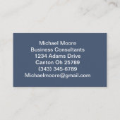 Beraterziele Visitenkarte (Rückseite)