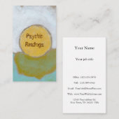 Beratung Anleitung funky einzigartig Psychisch Hinweiskarte (Vorne/Hinten)