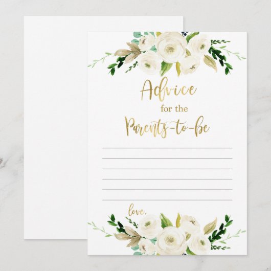 Beratung der Eltern Einladung (Vorne/Hinten)