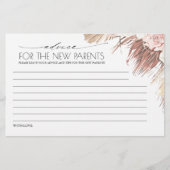 Beratung der neuen Eltern oder Mütter (Vorderseite)