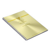 Beratung der Sitzungsanmerkungen, Gold steigendes Notizblock (Rechte Seite)