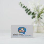 Beratung des Kindersprechtherapeuten Visitenkarte (Stehend Vorderseite)