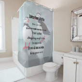 Beratung durch ein Puffin-Design Duschvorhang (Beispiel)