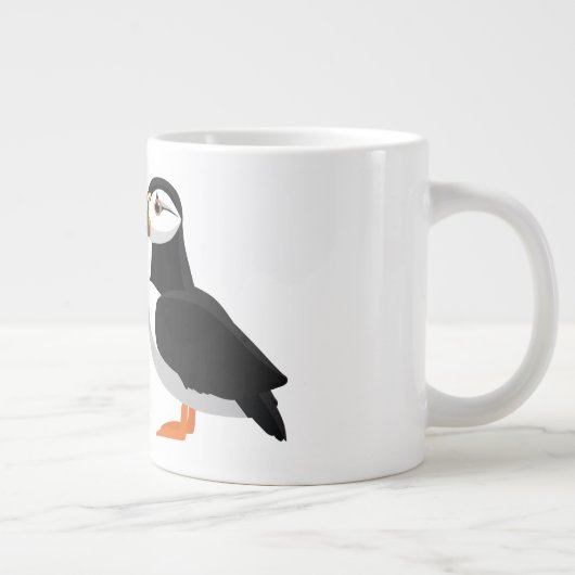 Beratung durch ein Puffin-Design Jumbo-Tasse (Rechts)