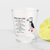 Beratung durch ein Puffin-Design Schnapsglas (Vorderseite)