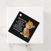 Beratung durch ein Tiger Design Geschenkanhänger (Beispiel)