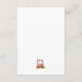 Beratung für das Brautparty "Braut-zu-Markt" Begleitkarte (Rückseite)