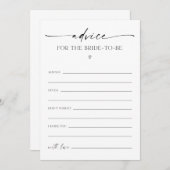 Beratung für das Brautparty-Spiel Programm (Vorne/Hinten)