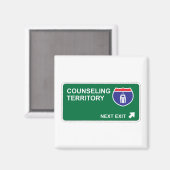 Beratung für den nächsten Ausgang Magnet (Vorderseite/Rückseite)