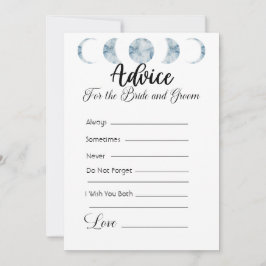 Beratung für die Braut und die Bräuche Lila Einladung