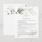 Beratung für die künftige Braut Postkarte (Vorne/Hinten)