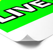 Beratung Hunde Steal Dinge, Live für kostenlos Poster (Ecke)