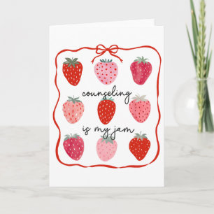 Beratung ist mein Ding Strawberry Beraterin Mental Karte