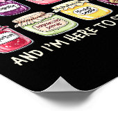 Beratung ist mein Marmelade und ich bin hier, um e Poster (Ecke)