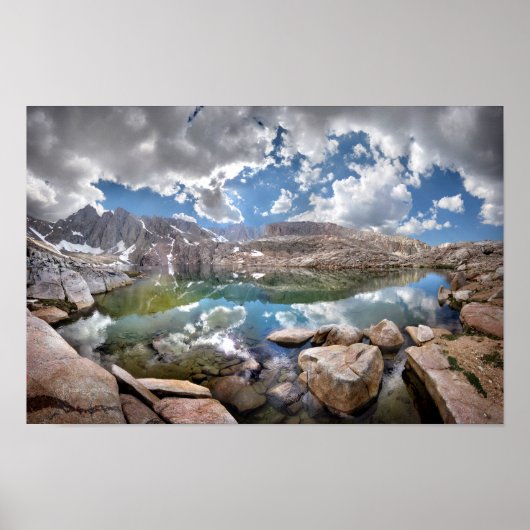 Beratung Lake 2 - Mt Whitney Trail Poster (Vorne)