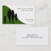 Beratung, Lebensbegleiter, Therapie, Therapeut, Visitenkarte (Vorne/Hinten)