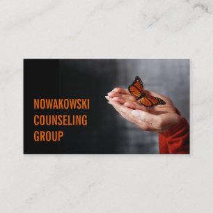 Beratung, Lebensbegleiter, Therapie, Therapeut, Visitenkarte