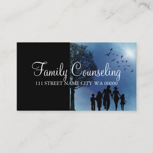 Beratung, Therapeut, Spirituelle, Lebensbegleiter, Visitenkarte (Vorderseite)