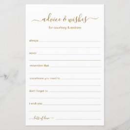 Beratung und Wünsche