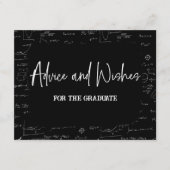 Beratung und Wünsche für das Abitur Begleitkarte (Vorderseite)