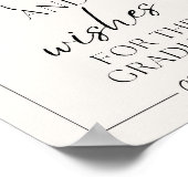 Beratung und Wünsche für das Abitur Poster (Ecke)