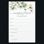 Beratung und Wünsche Spanisch<br><div class="desc">Diese hübschen, botanischen, handgeschriebenen, spanischen Skripte Advice & Wishings (Consejos y Deseos) Blätter mit Aquarell Eukalyptus mit Goldverzierungen an der Spitze sind perfekt für Brautparty-, Probe- oder Hochzeitsgäste. Die Menschen werden die Liebe haben, die Anweisungen zu bekommen - sie machen es so einfach, liebende Ratschläge und gute Wünsche verlassen. Sie...</div>