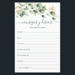 Beratung und Wünsche Spanisch<br><div class="desc">Diese hübschen, botanischen, handgeschriebenen, spanischen Skripte Advice & Wishings (Consejos y Deseos) Blätter mit Aquarell Eukalyptus mit Goldverzierungen an der Spitze sind perfekt für Brautparty-, Probe- oder Hochzeitsgäste. Die Menschen werden die Liebe haben, die Anweisungen zu bekommen - sie machen es so einfach, liebende Ratschläge und gute Wünsche verlassen. Sie...</div>