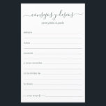 Beratung und Wünsche Spanisch<br><div class="desc">Diese einfache, moderne, minimale, eukalyptus farbene handgeschriebene Schrift Consejos y Deseos Blätter sind perfekt für Ihr Brautparty, Probe Dinner oder Hochzeitsgäste füllen für das glückliche Paar. Die Menschen werden die Liebe haben, die Anweisungen zu bekommen - sie machen es so einfach, liebende Ratschläge und gute Wünsche verlassen. Sie werden noch...</div>