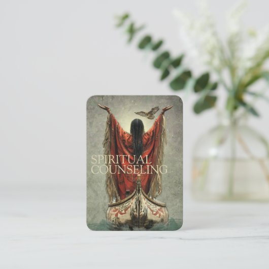 Beratung - Visitenkarte (Stehend Vorderseite)