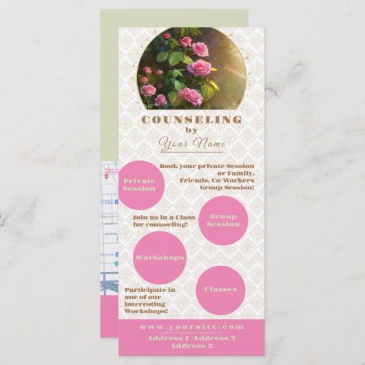 Beratung - Visitenkarte, Flyer, Promo Card (Vorne/Hinten)